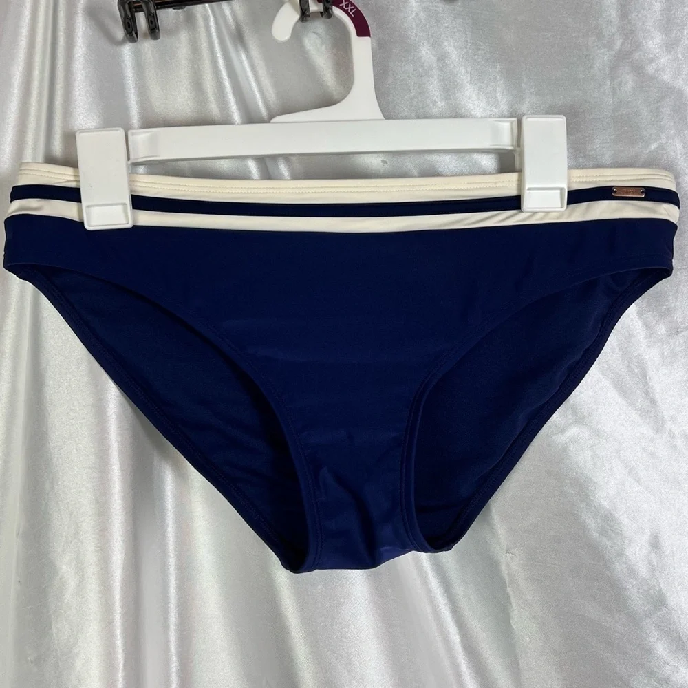 Panache Retro High-Waisted Bikini Bottom – Vintage Pin-Up Chic, Size M, NWT